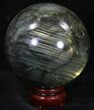 Flashy Labradorite Sphere - Great Color Play #32075-2